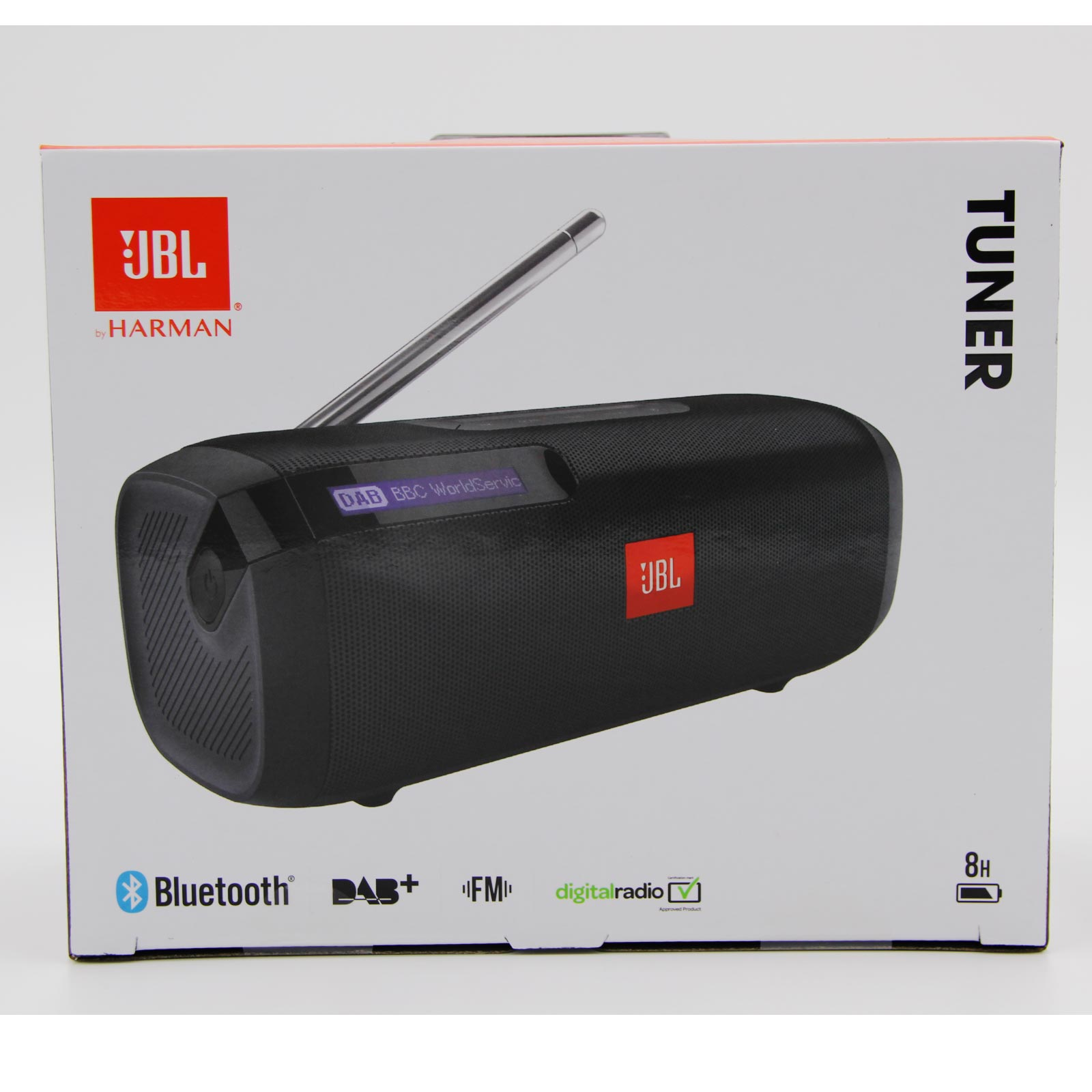 JBL DAB/DAB+ Radio Bluetooth Streaming Schwarz FM Digital